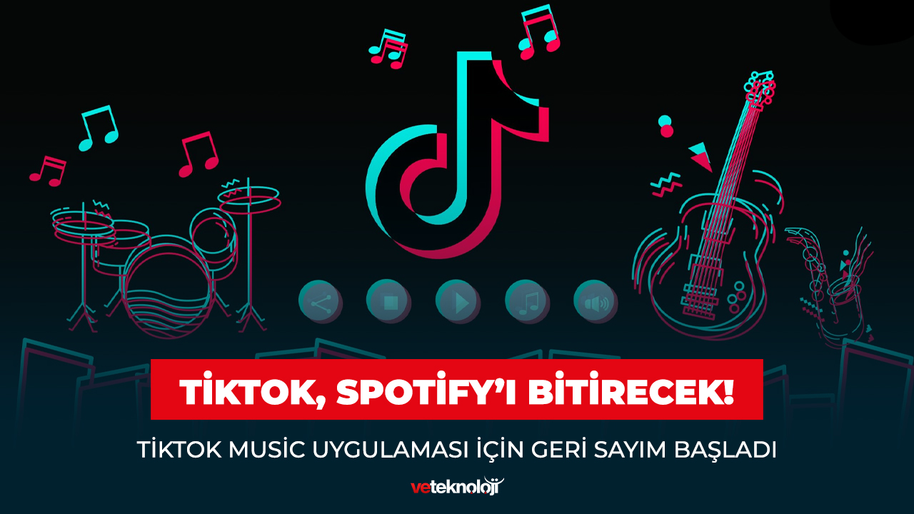 TikTok yeni müzik hizmetiyle Spotify'a rakip oluyor!