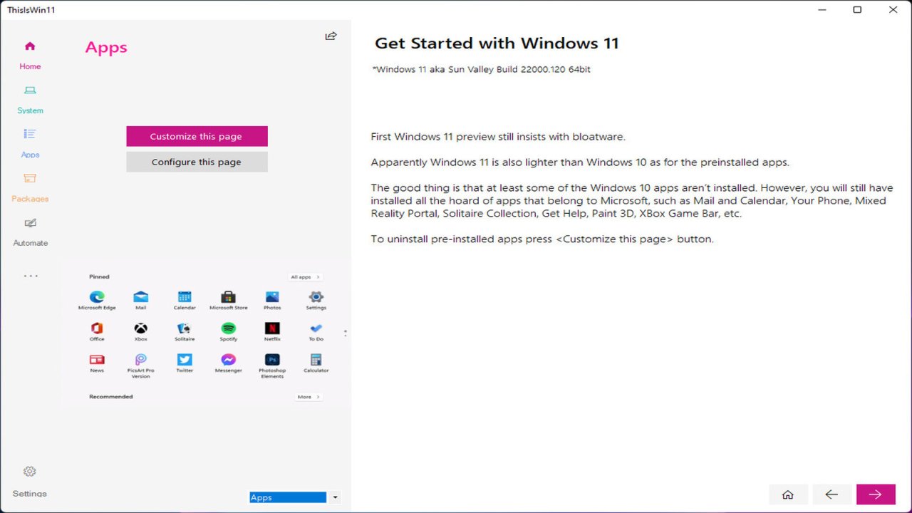 Resmi Olmayan Araç, Windows 11'i Tek Bir Yerde Özelleştirmenize İzin Verdiğini Söylüyor