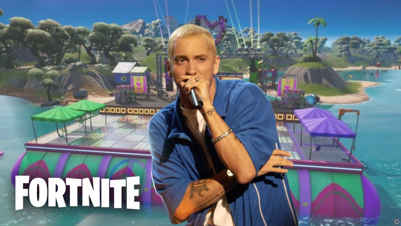 Ünlü şarkıcı Eminem, Fortnite oyununa geliyor