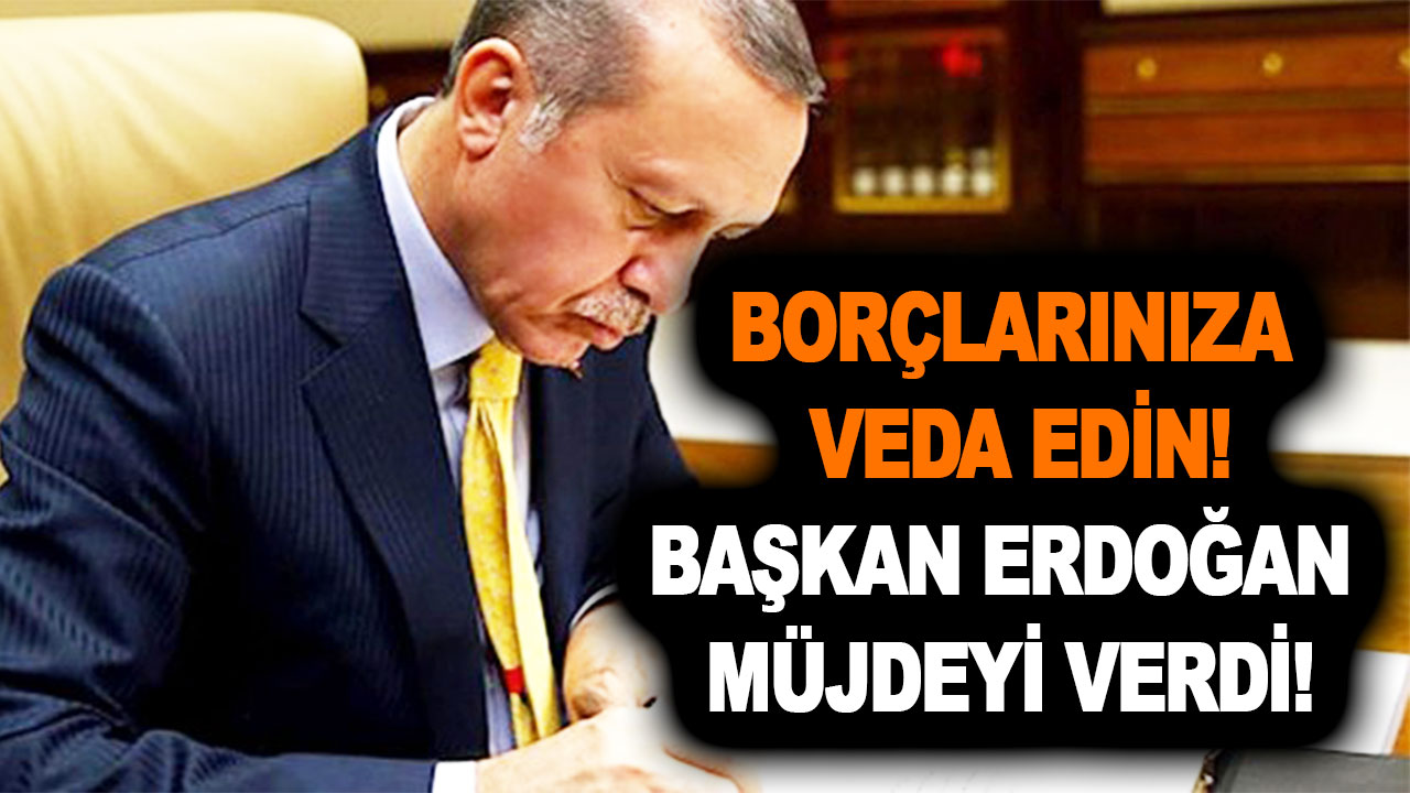 Borçlarınız tarih oldu! Halkbank'tan keş 6 ay ödemesiz borç kapatma kredisi! Başkan Erdoğan müjdeledi