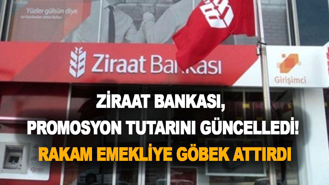 2023 Mayıs Ziraat bankası emekliye büyük jest yaptı! Ziraat Bankası güncel emekli promosyonu şaha kalktı!