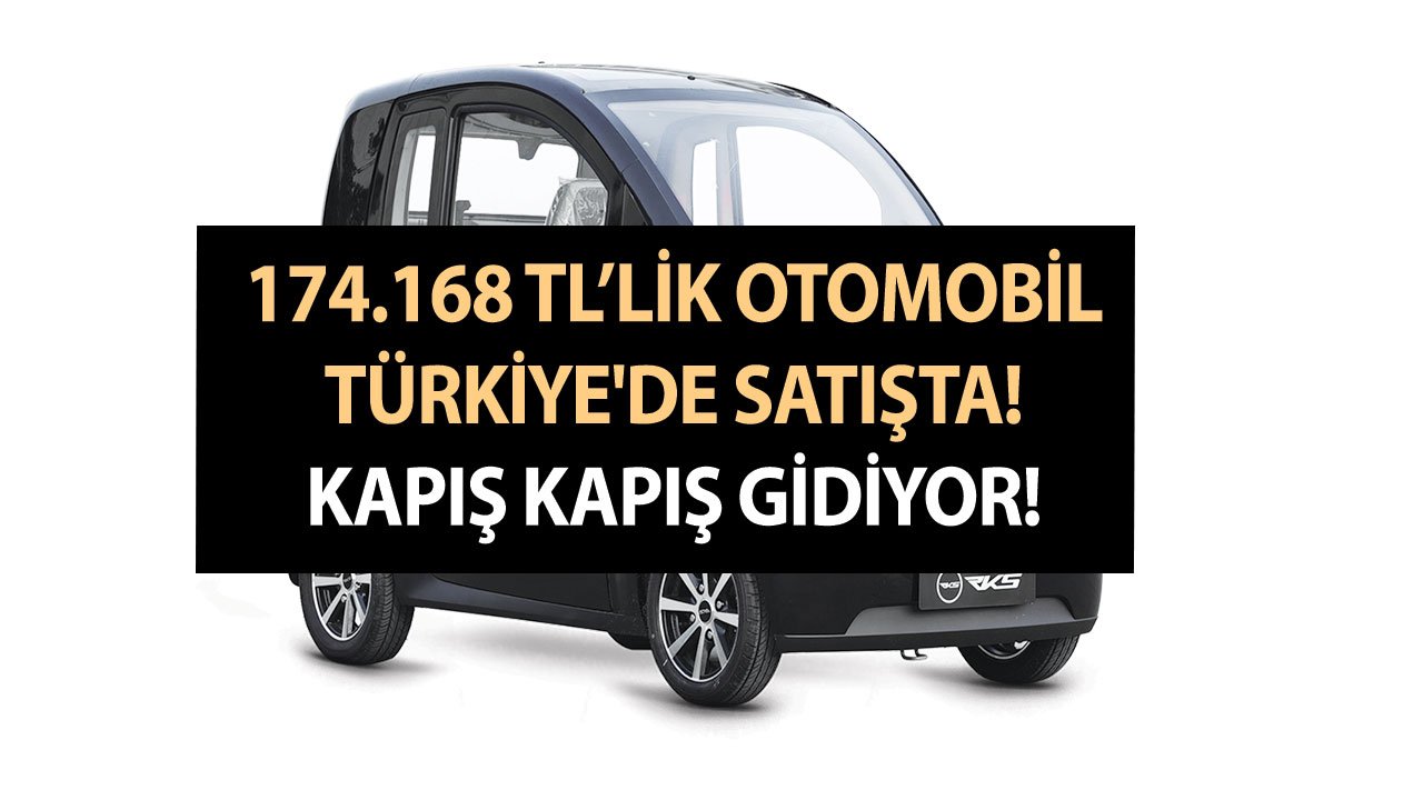 ÖTV bizden dediler, yapılmayanı yaptılar! 174.168 TL’lik otomobil Türkiye'de satışta! Kapış kapış gidiyor