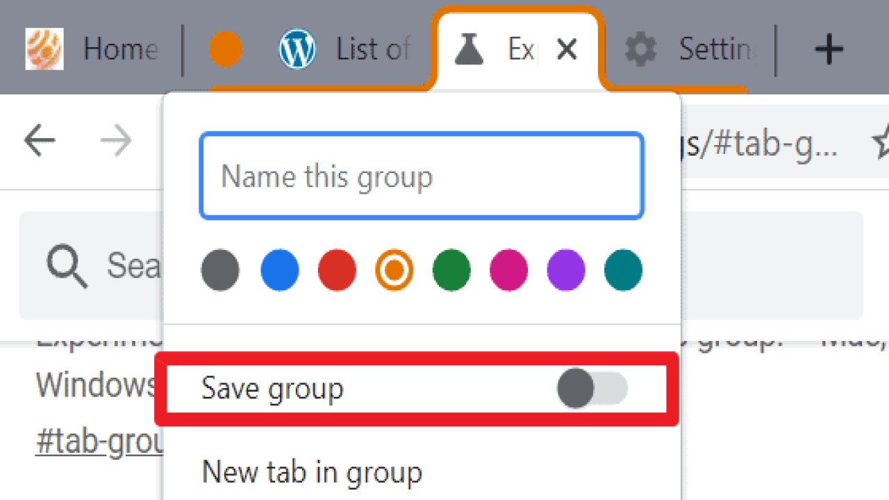 Chrome Kullanıcıları Yakında Sekme Gruplarını Kaydedebilir ve Geri Yükleyebilir
