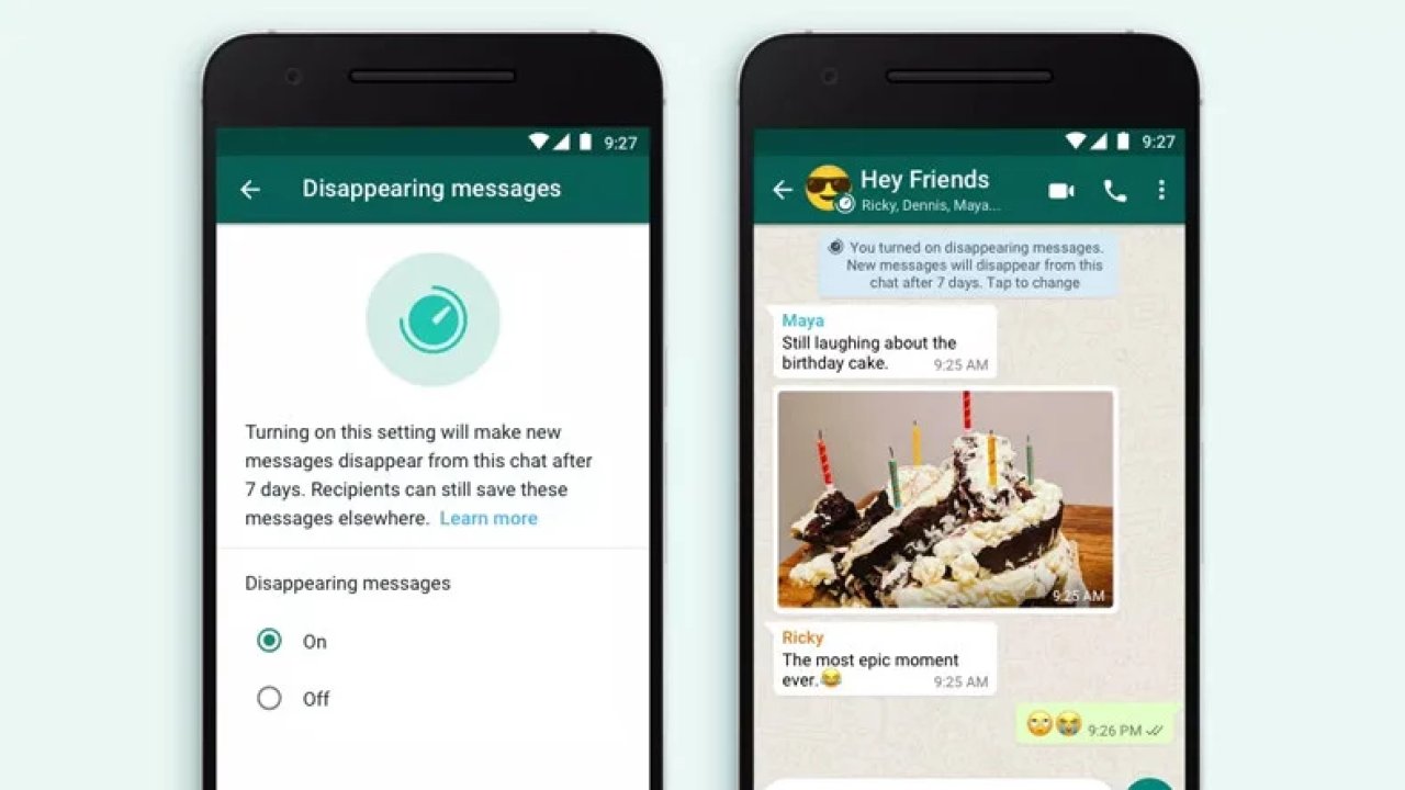 Whatsapp Yeni Güncellemesini Duyurdu: Kaybolan Mesaj Modu Geliyor