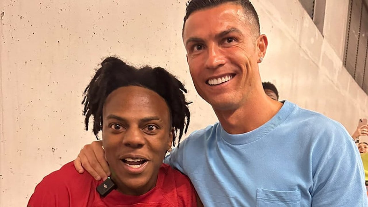 iShowSpeed, sonunda Cristiano Ronaldo ile tanışabildi