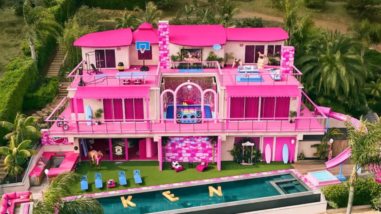 Barbie Rüya Evi gerçek hayatta inşa edildi: Kalması ücretsiz!