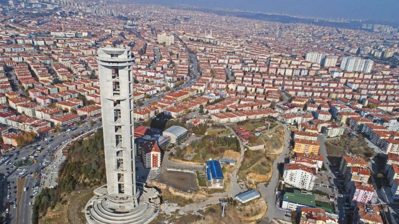 Ankaralıların bekleyişi bitti! Yıllardır inşaatı yapılan kule o tarihte hizmete açılıyor!