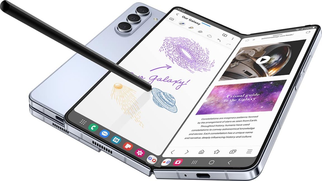 iPhone telefonunuzu anında Galaxy Z Fold 5'e dönüştürüyor!