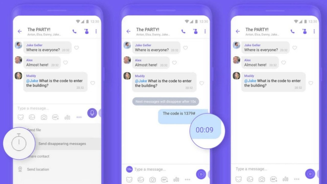 Viber, Grup Sohbetlerinde Kaybolan Mesajlar Özelliğini Kullanıma Sunuyor