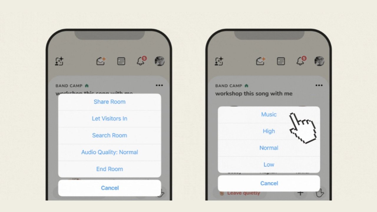 Clubhouse iOS İçin, Yeni Müzik Modu ve Arama İyileştirmeleri Ekliyor