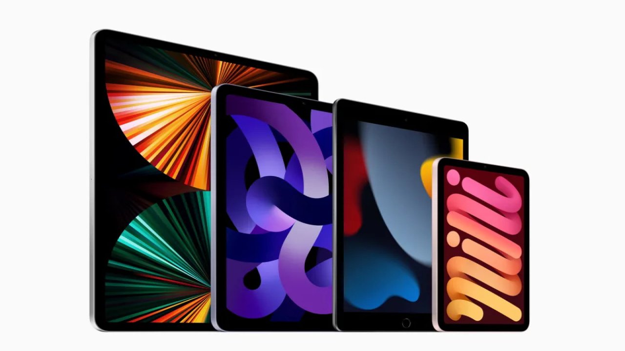 Apple 2024'te tüm iPad serisini güncelleyecek