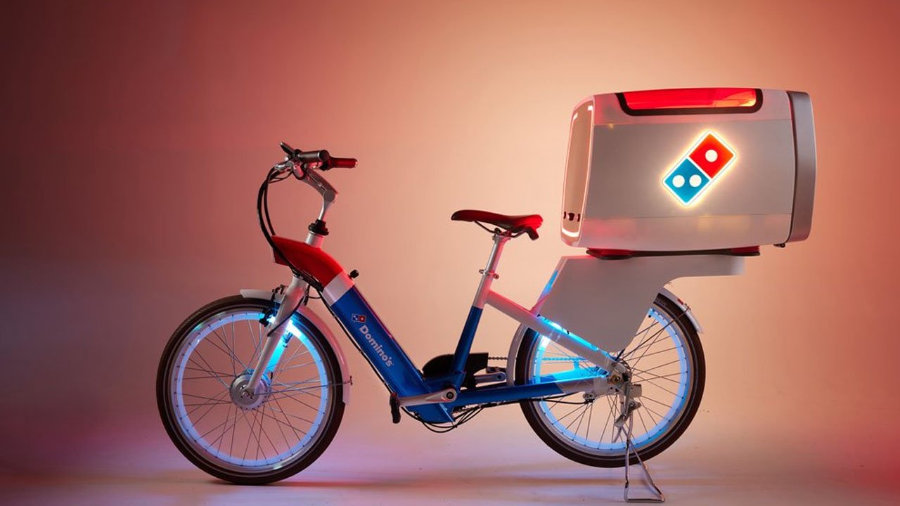 Domino's Pizza'dan fırınlı elektrikli bisiklet geliyor!
