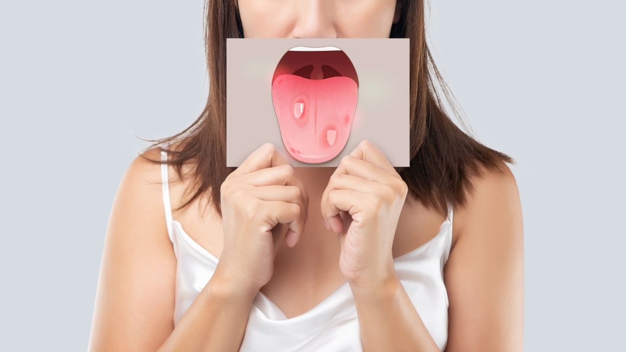 Dilin üzerinde oluşan beyazlığın altında yatan sebep nedir?