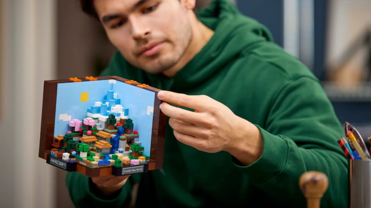 Lego'dan yetişkinlere 'Minecraft' sürprizi: The Crafting Table seti