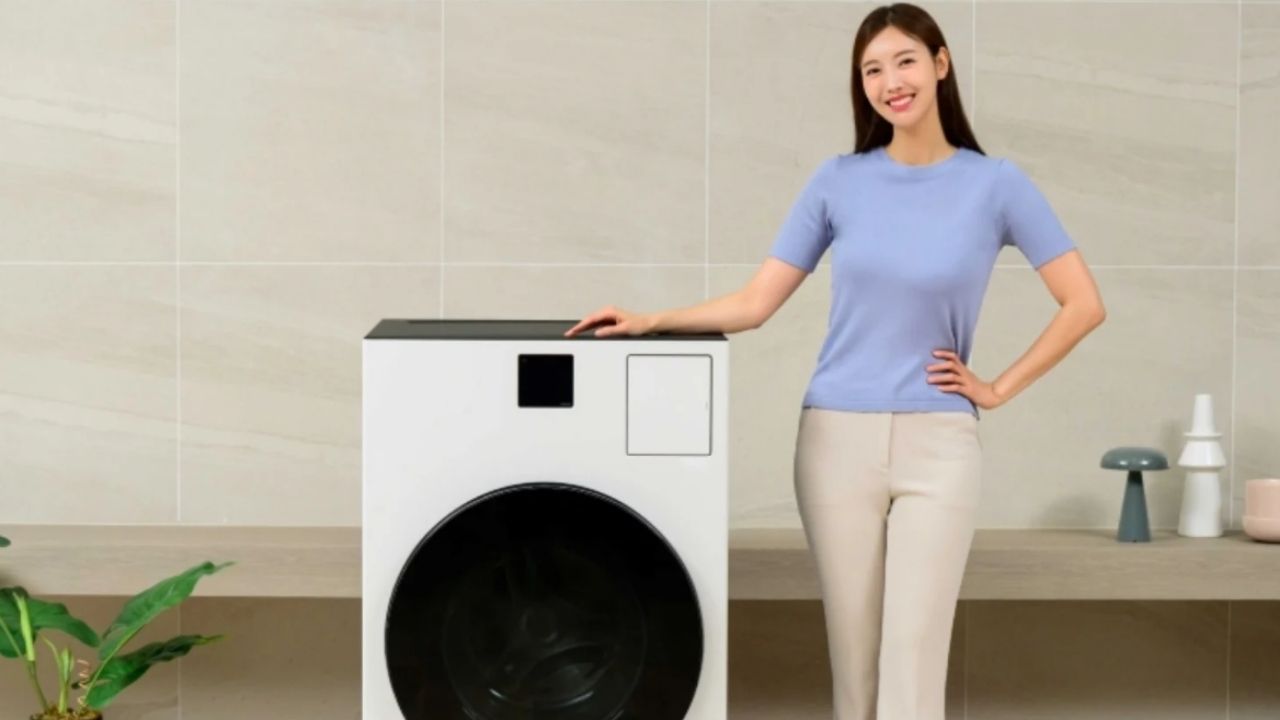 Samsung'dan yapay zeka destekli yeni nesil çamaşır makinesi